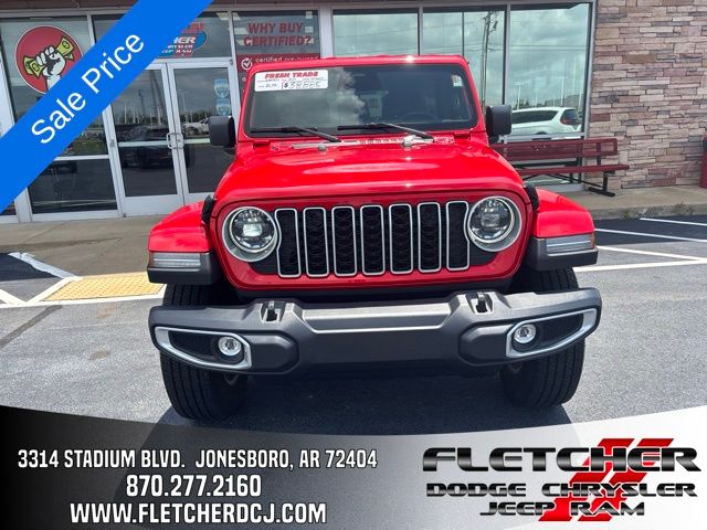  2025 Jeep Wrangler Sahara 4-Door 4WD   