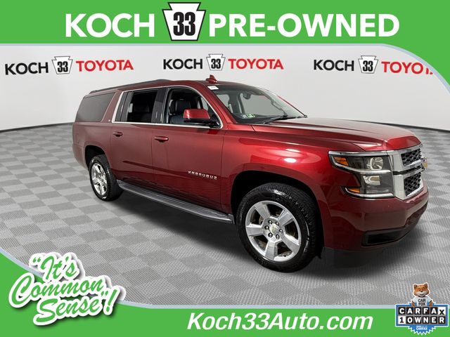 Siren Red Tintcoat 2016 Chevrolet Suburban SUV / Crossover Four-Wheel Drive 6-Speed Automatic Overdrive
