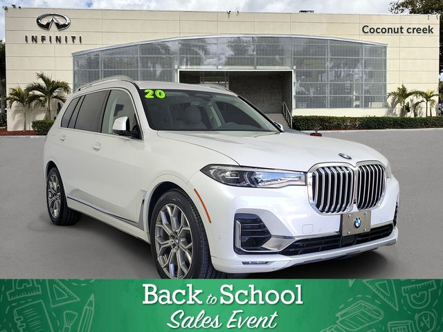 Alpine White 2020 BMW X7 SUV / Crossover All-Wheel Drive 8-Speed Automatic