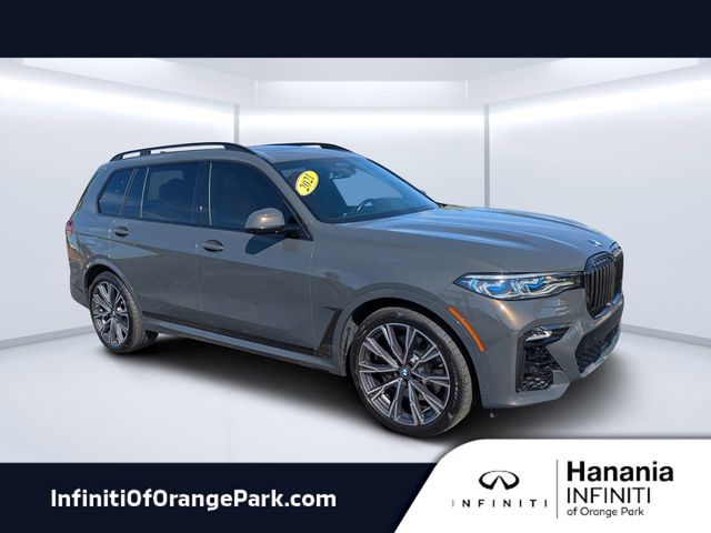 Dravit Gray Metallic 2021 BMW X7 M50i AWD SUV / Crossover All-Wheel Drive 8-Speed Automatic