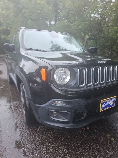 Black 2015 Jeep Renegade SUV / Crossover Four-Wheel Drive 9-Speed Automatic