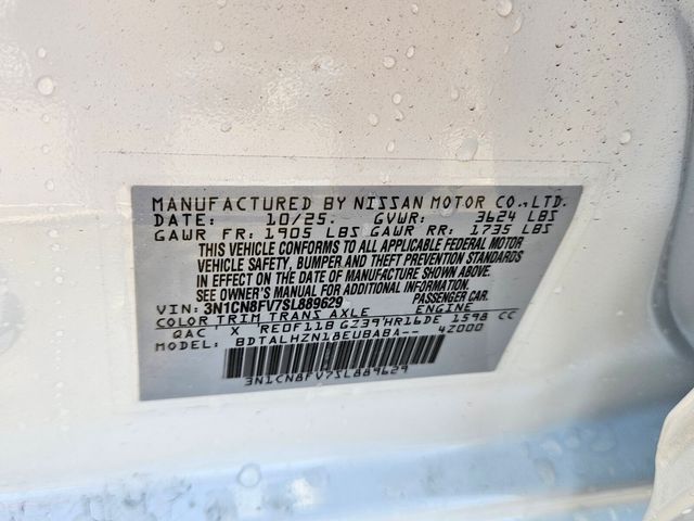 New 2025 White Nissan 1.6 SR image 19