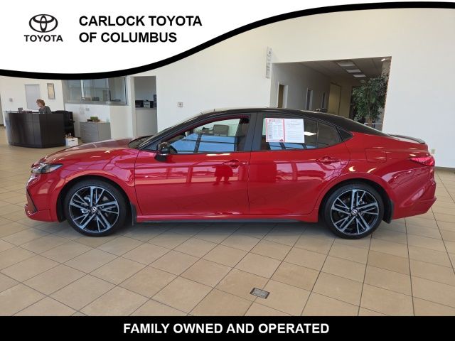 Midnight Black Metallic 2026 Toyota Camry Sedan All-Wheel Drive Continuously Variable Transmission