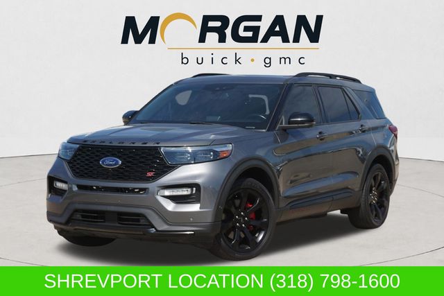 Carbonized Gray Metallic 2021 Ford Explorer SUV / Crossover All-Wheel Drive Automatic