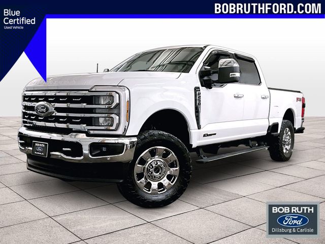 2024 Ford F-250SD Lariat White at Grove City Ford