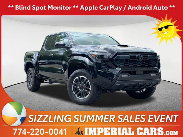 Black 2025 Toyota Tacoma Pickup Truck Four-Wheel Drive 8-Speed Automatic