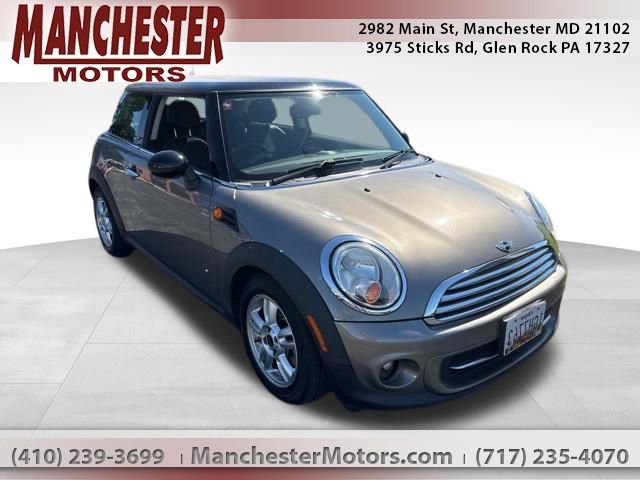 Velvet Silver Metallic 2012 MINI Cooper Base Hatchback Front-Wheel Drive 6-Speed Automatic