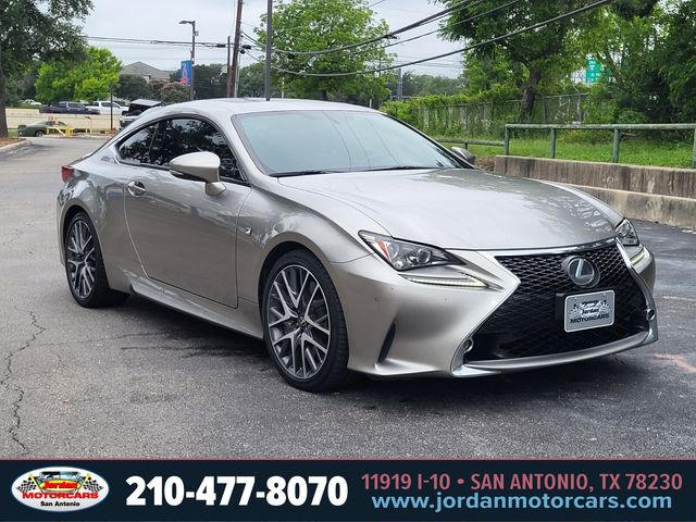 Used Car 2017 Lexus Rc  350 For Sale Under $25,000 In San Antonio, Texas