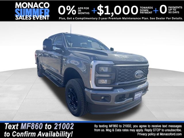 Gray Metallic 2026 Ford F-250 Super Duty Pickup Truck Four-Wheel Drive Automatic