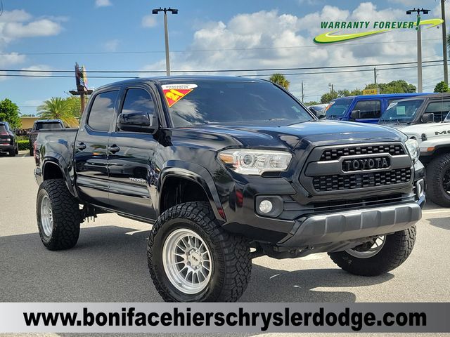 Midnight Black Metallic 2021 Toyota Tacoma Pickup Truck 4X2 6-Speed Automatic
