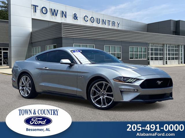 Iconic Silver Metallic 2021 Ford Mustang GT Premium Coupe RWD Coupe Rear-Wheel Drive 6-Speed Manual