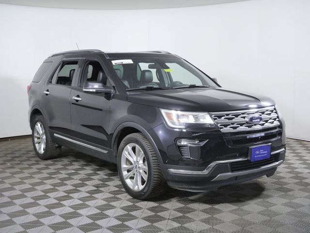 Shadow Black 2018 Ford Explorer Limited AWD SUV / Crossover All-Wheel Drive 6-Speed Automatic