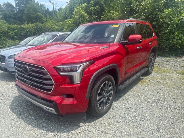 Red 2024 Toyota Sequoia SUV / Crossover Four-Wheel Drive Automatic
