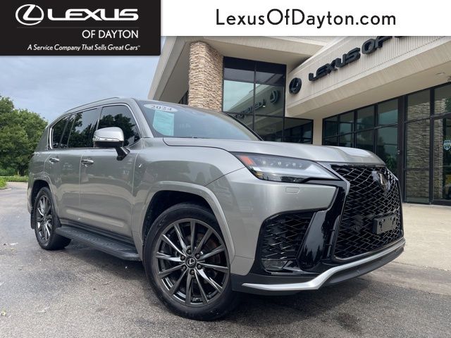 Silver 2024 Lexus LX SUV / Crossover Automatic