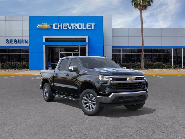 Black 2026 Chevrolet Silverado 1500 Pickup Truck Four-Wheel Drive Automatic