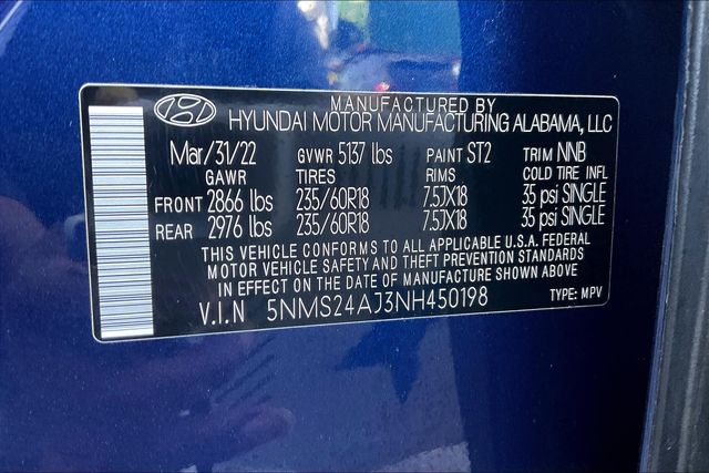 Used 2022 Hyundai Santa Fe For Sale in OLIVE BRANCH, MS