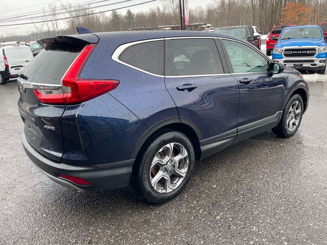 2019 Honda CR-V EX - Obsidian Blue Pearl exterior view 7