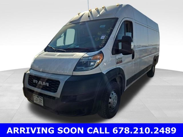 Bright White Clearcoat 2021 RAM ProMaster 3500 159 High Roof Extended Cargo Van FWD Van Front-Wheel Drive 6-Speed Automatic