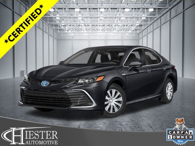 Predawn Gray Mica 2021 Toyota Camry Hybrid Sedan Front-Wheel Drive Continuously Variable Transmission