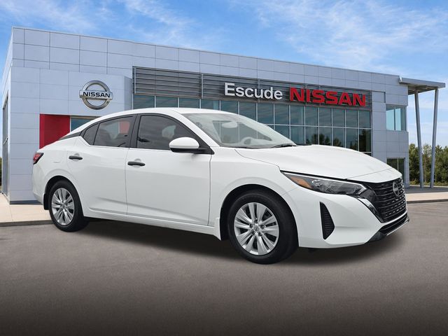 White (Fresh Powder) 2025 Nissan Sentra Sedan Front-Wheel Drive Continuously Variable Transmission