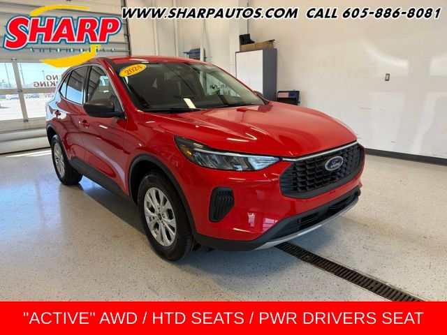 Race Red 2024 Ford Escape SUV / Crossover All-Wheel Drive 8-Speed Automatic