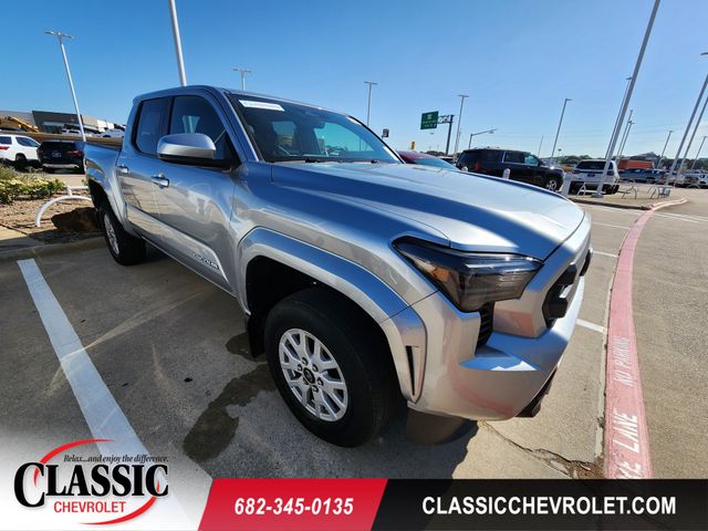 Celestial Silver Metallic 2025 Toyota Tacoma Pickup Truck Four-Wheel Drive 8-Speed Automatic