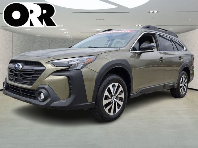 Green Metallic 2025 Subaru Outback Premium AWD SUV / Crossover All-Wheel Drive Continuously Variable Transmission
