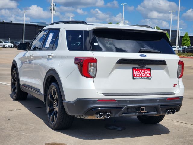 2020 Ford Explorer ST White at Community Toyota