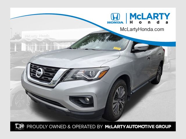 Brilliant Silver Metallic 2019 Nissan Pathfinder SUV / Crossover Front-Wheel Drive Continuously Variable Transmission