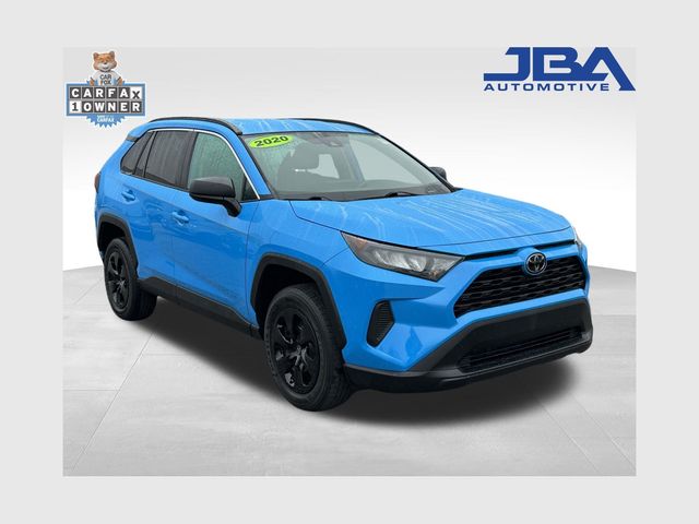 Blue Flame 2020 Toyota RAV4 LE FWD SUV / Crossover Front-Wheel Drive 8-Speed Automatic