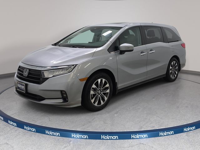 Silver 2024 Honda Odyssey Minivan Front-Wheel Drive Automatic