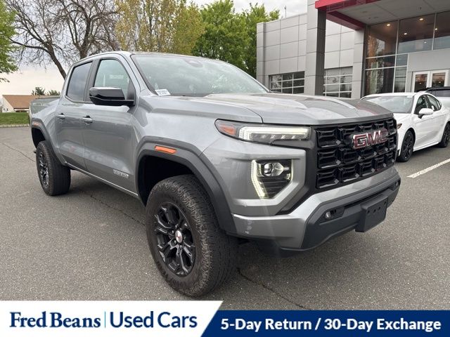 Sterling Metallic 2023 GMC Canyon Elevation Crew Cab RWD Pickup Truck 4X2 8-Speed Automatic