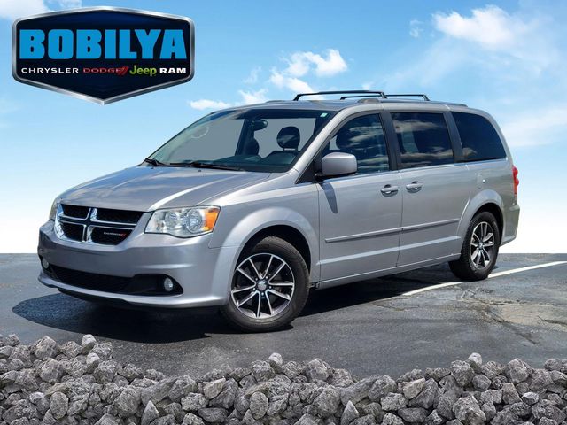 Billet Silver Metallic Clearcoat 2017 Dodge Grand Caravan SXT FWD Minivan Front-Wheel Drive 6-Speed Automatic
