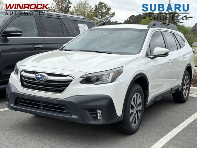 Crystal White Pearl 2022 Subaru Outback Premium AWD SUV / Crossover All-Wheel Drive Continuously Variable Transmission