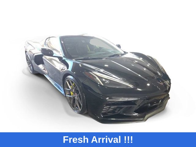 Black 2020 Chevrolet Corvette Coupe Rear-Wheel Drive 8-Speed Dual Clutch