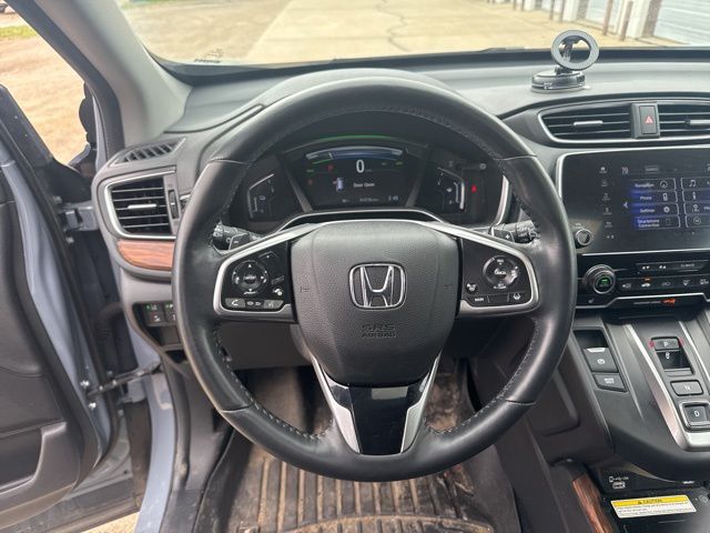 2022 Gray Honda CR-V Hybrid Touring AWD SUV