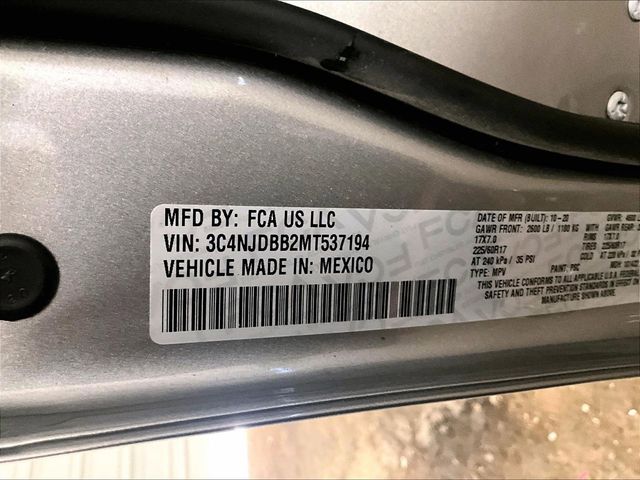 2021 Jeep Compass Latitude Silver at Grove City Ford
