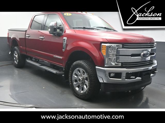 Ruby Red Metallic 2017 Ford F-250 Super Duty Pickup Truck Four-Wheel Drive 6-Speed Automatic