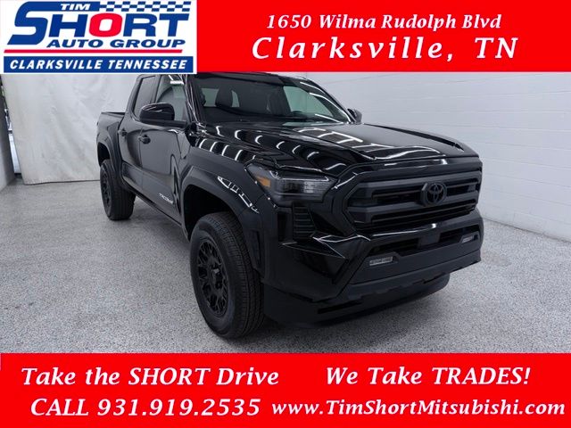 Black 2025 Toyota Tacoma Pickup Truck 4X2 8-Speed Automatic