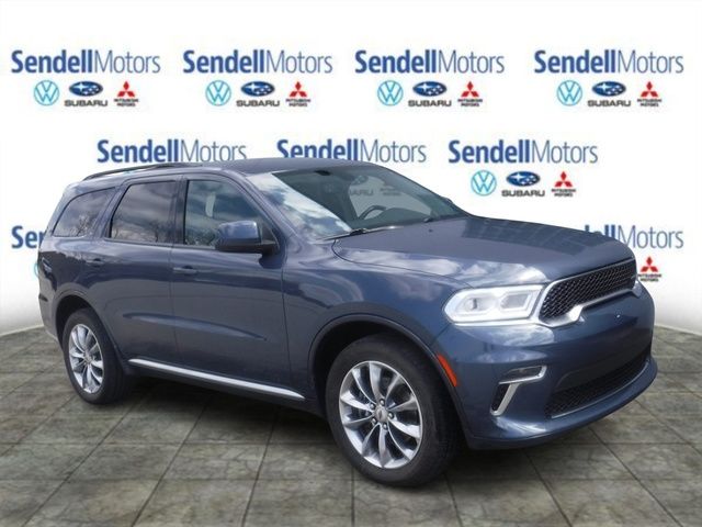 Reactor Blue Pearlcoat 2021 Dodge Durango SXT Plus AWD SUV / Crossover All-Wheel Drive 8-Speed Automatic
