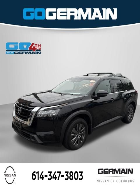 Super Black 2023 Nissan Pathfinder SUV / Crossover All-Wheel Drive 9-Speed Automatic