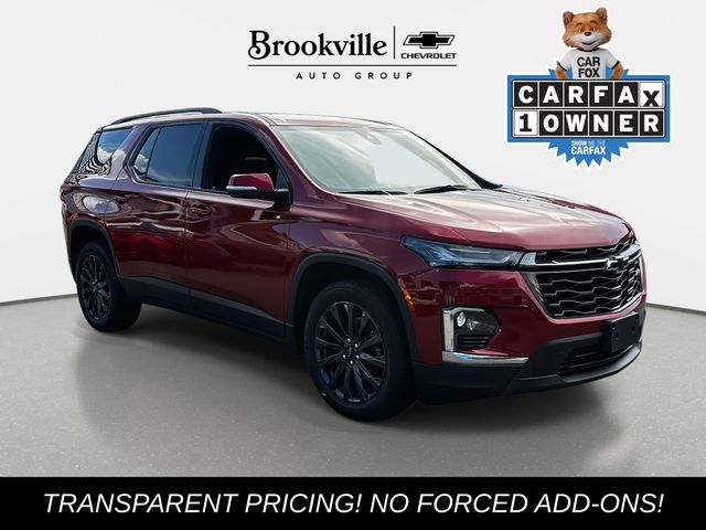 Radiant Red 2023 Chevrolet Traverse SUV / Crossover Four-Wheel Drive 9-Speed Automatic