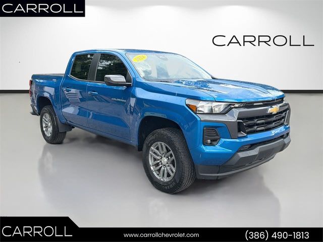 Glacier Blue Metallic 2024 Chevrolet Colorado Pickup Truck 4X2 8-Speed Automatic