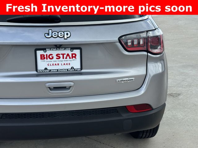 2020 Jeep Compass Latitude Silver at Texan Dodge Chrysler Jeep Ram