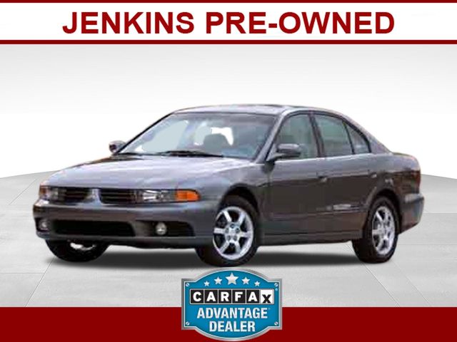 Silver 2003 Mitsubishi Galant Sedan Front-Wheel Drive 4-Speed Automatic Overdrive