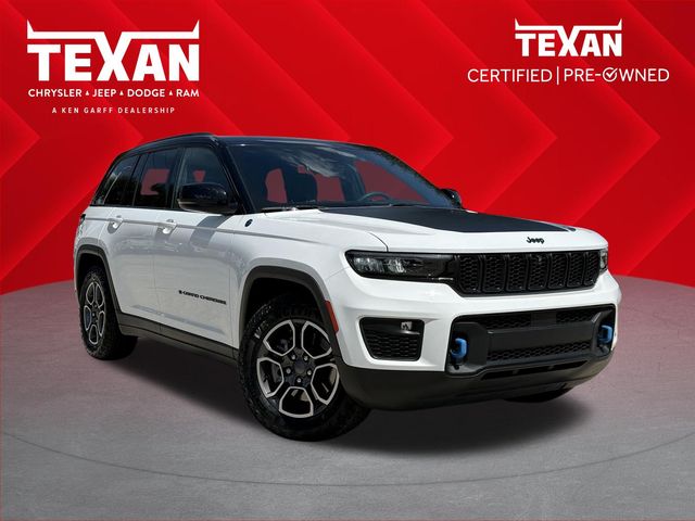 2022 Jeep Grand Cherokee Trailhawk 4xe White at Monument Chevrolet