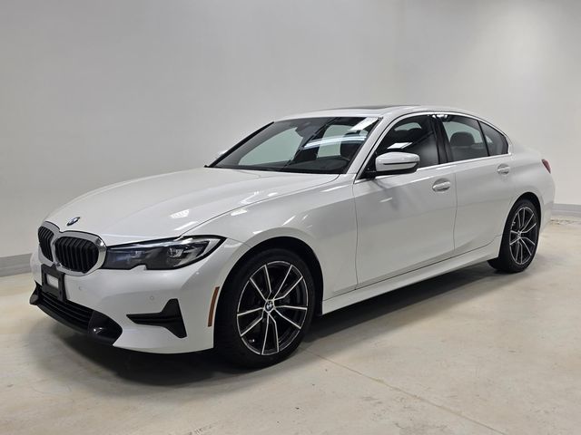 Mineral White Metallic 2020 BMW 3 Series Sedan All-Wheel Drive 8-Speed Automatic