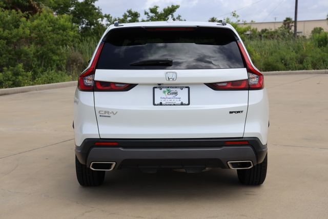 2023 Honda CR-V Hybrid Sport White at Martin Chrysler Dodge Jeep Ram