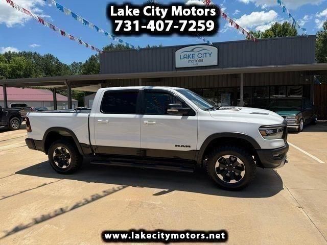 Bright White Clearcoat 2020 RAM 1500 Pickup Truck Four-Wheel Drive 8-Speed Automatic