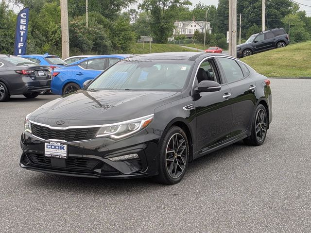 Ebony Black 2020 Kia Optima Sedan Front-Wheel Drive 6-Speed Automatic